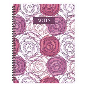 ✨Cute Floral Graphic Notebook Designed by Me :)